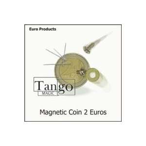 Magnetic 2 Euro Coin by Tango : Toys & Games : 