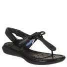 Womens Rockport Aislyn Bow Tie Thong Black Shoes 