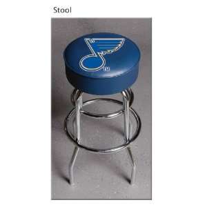 NHL Officially Licensed St. Louis Blues Bar Stool:  Home 