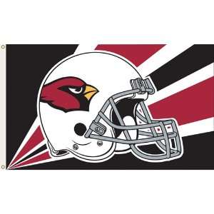   Arizona Cardinals NFL Helmet Design 3x5 Banner Flag: Everything Else