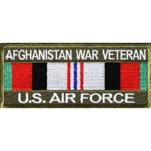  Afghanistan War Veteran US Air Force Patch, 4x1.75 inch 