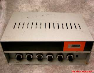Vintage Tube Bogen Challenger CHB 100 PA Amp Parts Amplifier 7868 