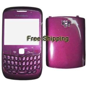 Blackberry Curve 8520 8530 Housing Faceplate Case Purple Color