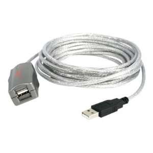   StarTech 16 ft USB 2.0 Active Extension Cable   M/F (USB2FAAEXT15