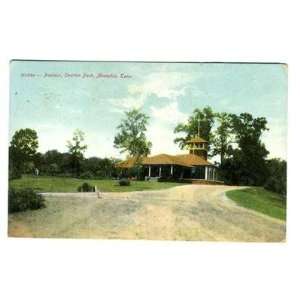   Pavilion Overton Park Postcard Memphis Tennessee1909 