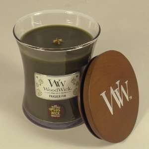  Woodwick Frasier Fir Candle   Med Jar: Home & Kitchen