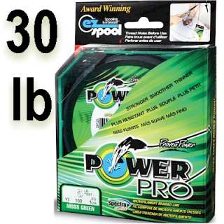 PowerPro Braided Line ~ Moss Green ~ 30 lb test ~ 150 yard spool