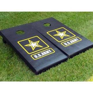  Go Army Custom Painted Cornhole Bag Toss Game Set: Sports 