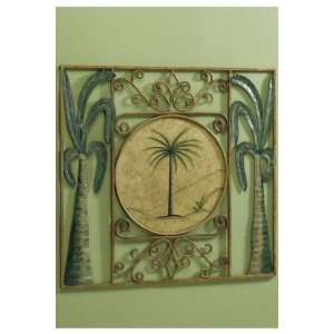  Palm Tree Metal Wall Art: Home & Kitchen
