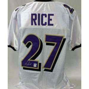 Ray Rice Signed Jersey   Authentic   Autographed NFL Jerseys:  