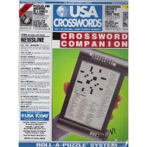  Vintage Herbko Usa Crossword Companion Roll a Puzzle 4200 