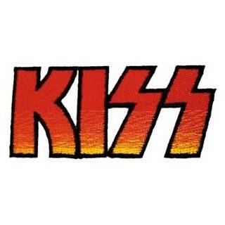 Kiss Name Logo Rock Roll Music Band Embroidered Iron On Patch p474