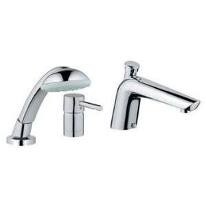   Essence Roman Tub Filler with Personal Hand Shower   Starlight Chrome