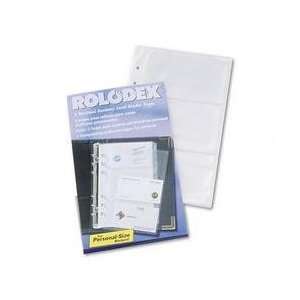 Refill Pages for Small Business Card Binder, 5 1/2 x 8 