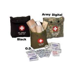  Jungle First Aid Kit with Medic Pouch   Black Pouch 