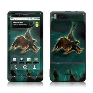   Galaxy Skin Decal Sticker for Motorola Droid X Cell Phone: Cell Phones