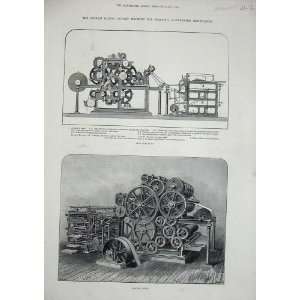   1877 Ingram Patent Rotary Machine Printing London News