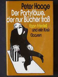 Der Partylöwe, der nur Bücher fraß, Peter Haage, 1971  