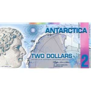  Antarctica Two (2) Dollar Banknote 