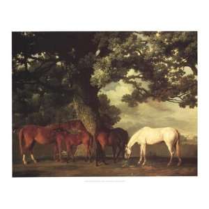  Green Pastures (a Family Group) by George Stubbs 32x24 