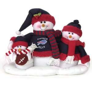   Buffalo Bills Snowman Family Table Top Decorations: Sports & Outdoors