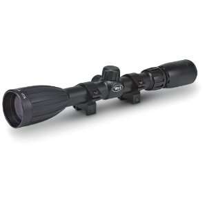  BSA Rifle Scope with Rings, 4 12 X 40