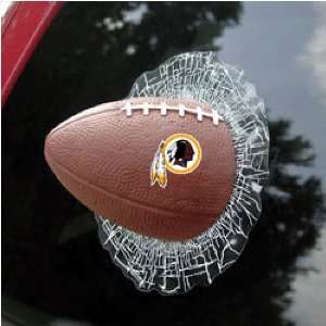  Washington Redskins NFL Shatter Ball Window Decal by Rico 