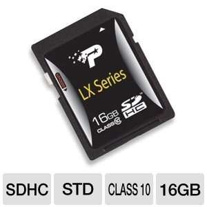 Patriot 16GB LX Series Class 10 SDHC Card