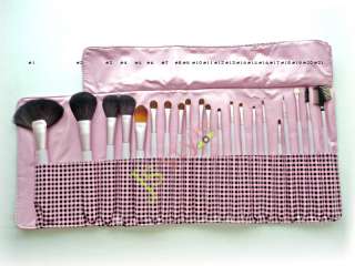 Make Up Kosmetik Schmink Pinsel Set Pinselset Pink 21 t  