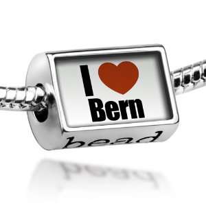 Beads I Love Bern Switzerland   Pandora Charm & Bracelet Compatible