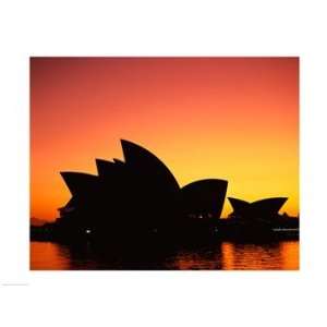 : Sunrise over an opera house, Sydney Opera House, Sydney, Australia 