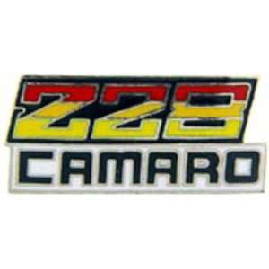  Camaro Z 28 Logo Pin Red & Yellow 1 Arts, Crafts 