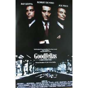  Goodfellas (Black Background) Movie Poster Print   24 X 