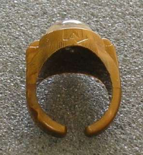 1950 TOM MIX MAGIC LIGHT TIGER EYE Premium Ring  
