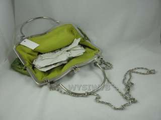 Green Beaded Sequin Evening Handbag Clutch Purse HB7  