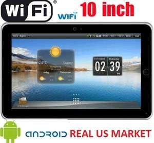 10 GOOGLE ANDROID 2.2 TABLET LAPTOP WIFI CAMERA HDMI !  