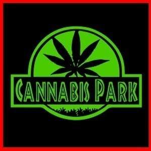 CANNABIS PARK Drug THC Marijuana Hashish PARODY T SHIRT  