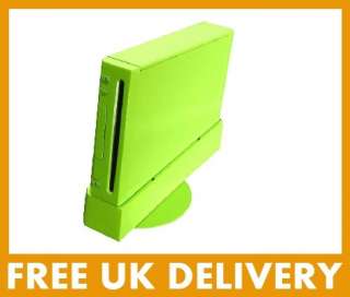 Wii Solid Green Case Mod Shell/Stand/Tools XCM I Case  