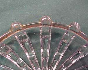 Broken Column Early American Pattern Glass 5 1/4 Plate  