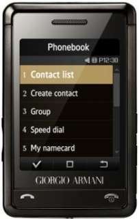 SGH 520 Armani Samsung Phone  Elektronik