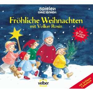   Fröhliche Weihnachten. CD. Mit farbigem Liederbuch, 32 S. ( Ab 4 J