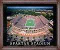 Michigan State Spartans   Spartan Stadium   Framed 26x32 Aerial 