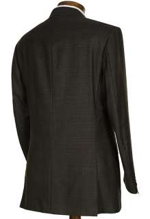 1450 CANALI Olive Glen Plaid Wool Sportcoat 44L Jacket  