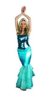 Womens Sea Diva Sexy Mermaid Halloween Costume  