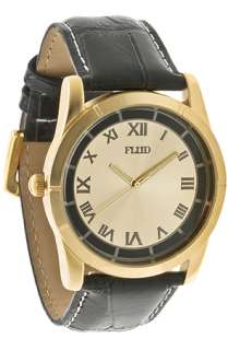 Flud Watches The Moment Watch in Gold Black  Karmaloop   Global 