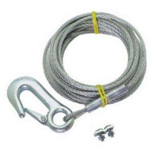   16 In. Winch Cable Replacement With Hook 11003 5 at The Home Depot