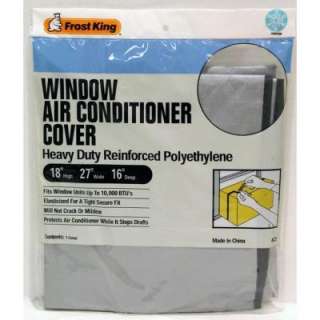  in x 16 in Vinyl Outside Window Air Conditioner Cover for Small Units