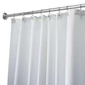   Carlton Extra Wide Shower Curtain in White 23680 