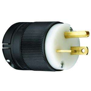   20 Amp 125 Volt Straight Blade Plug PS520PCLBCCV4 at The Home Depot