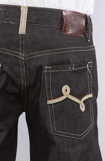 LRG The Youth Entitlement True Straight Fit Jeans in Raw Black Wash 